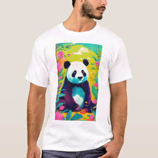 Cute little panda  T-Shirt
