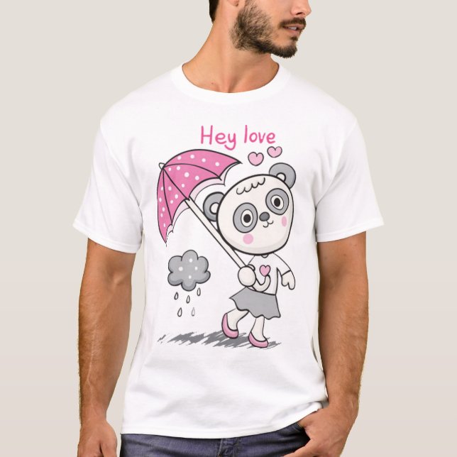 Cute little panda T-Shirt (Front)