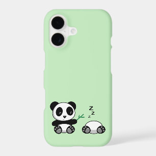 Cute Little Pandas on Green