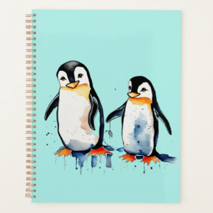 Cute little penguins planner