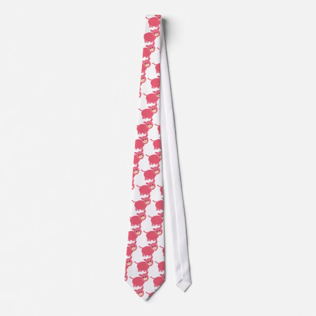 Cute Little Piggy Tie (Front)