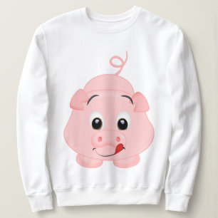Cute Little Pink Piggy Sweatshirt