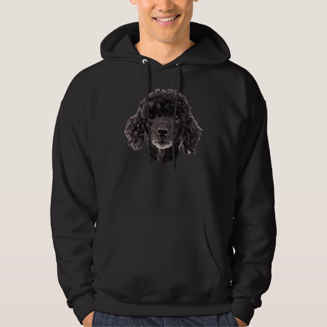 Cute Little Poodle Hoodie (Front)