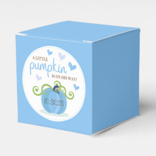 Cute Little Pumpkin Baby Shower Favour Box