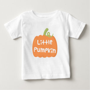 Cute Little Pumpkin Fall Baby Tee
