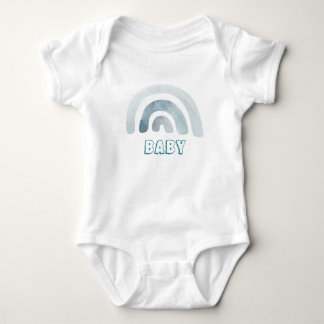 Cute Little Rainbow Baby Boy Bodysuit