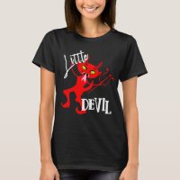 Cute Little Red Devil Funny Graphic