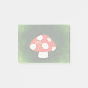 Cute Little Red Mushroom Post-it Notes
