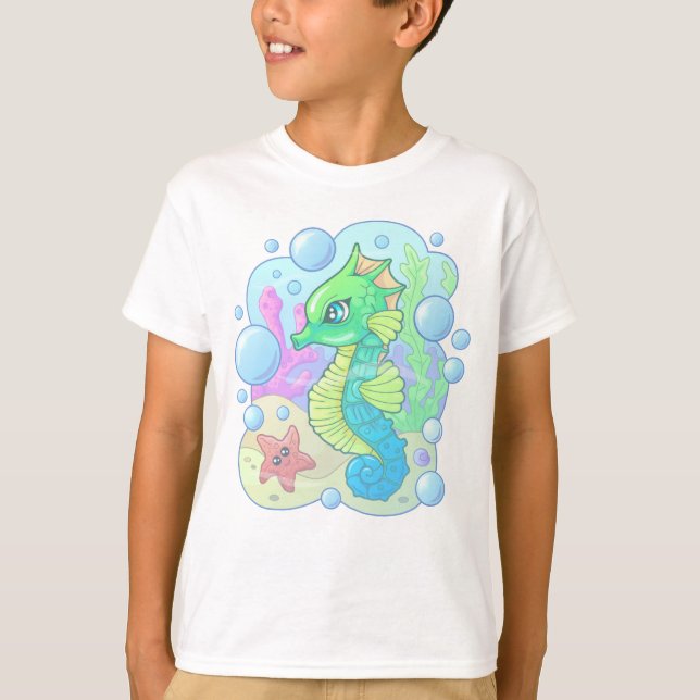 cute little seahorse T-Shirt (Front)