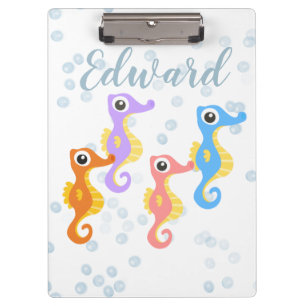 Cute Little Seahorses  Clipboard