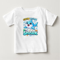 Cute Little Shark Shirt for Girls 