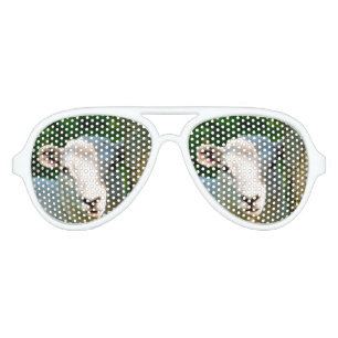 CUTE LITTLE SHEEP AVIATOR SUNGLASSES