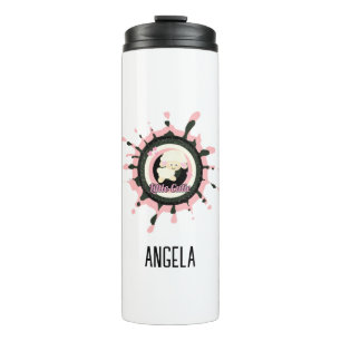 Cute little sheep thermal tumbler