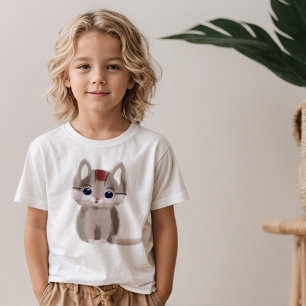 Cute little simplistic kitten T-Shirt