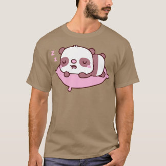 Cute Little Sleeping Panda Bear T-Shirt