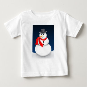 Cute Little Snowman Infant Shirt