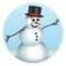 Cute Little Snowman Winter stickers