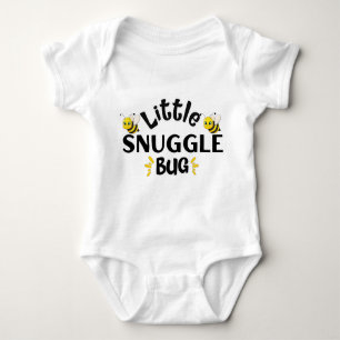 Cute Little Snuggle Bug Bumble Bee Baby Bodysuit