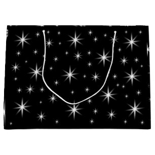 cute little stars large gift bag