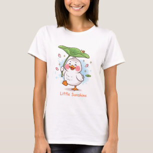 Cute Little Sunshine Duck Cartoon T-Shirt Kawaii