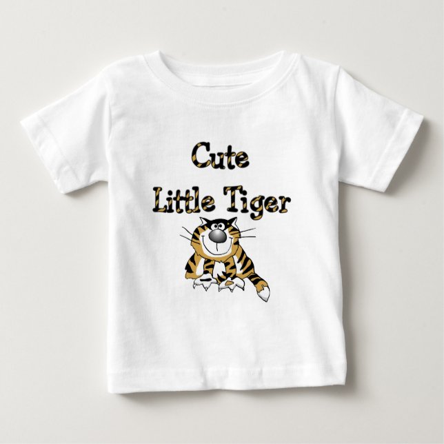 Cute Little Tiger Tshirts and Gifts (Front)