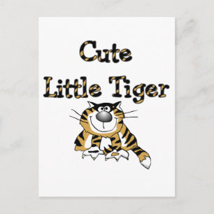 Cute Little Tiger Tshirts and Gifts Postcard