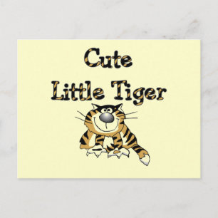 Cute Little Tiger Tshirts and Gifts Postcard