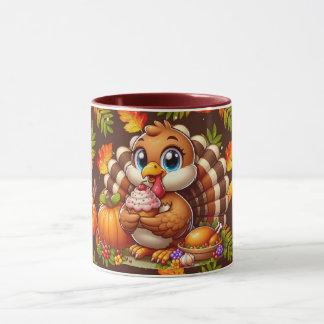 cute little turkey mug 7