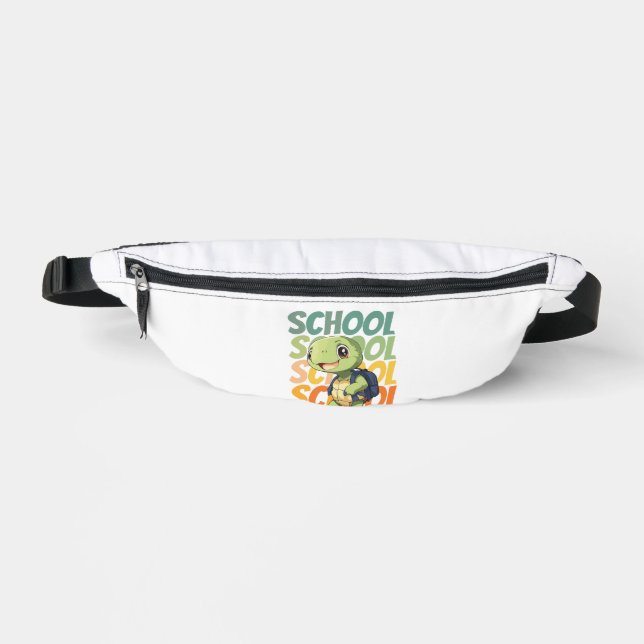 cute little turtle gift idea for back to school bum bags (Front)