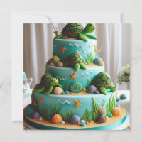 CUTE LITTLE TURTLES KIDS BIRTHDAY