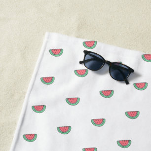 Cute Little Water Melon Pattern  Beach Towel