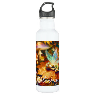 Cute Little Whimsical Fairy Sleeping Blank 710 Ml Water Bottle