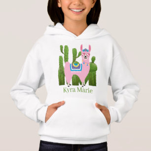 cute llama add name girls