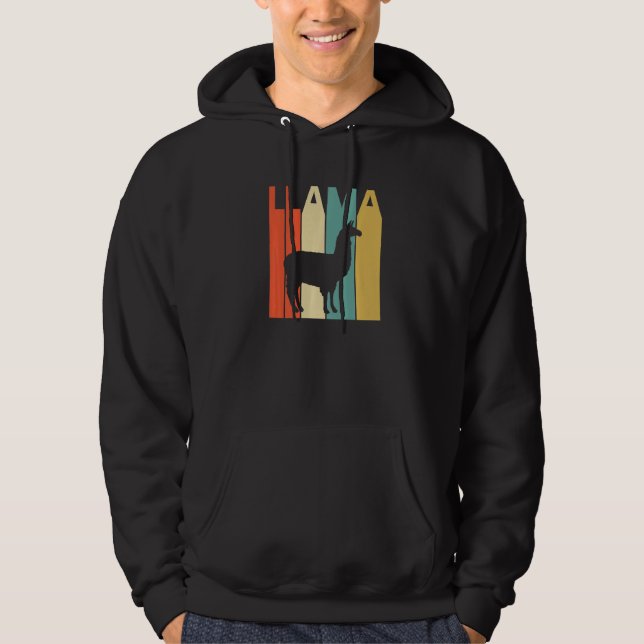 Cute Llama Animal   Hoodie (Front)