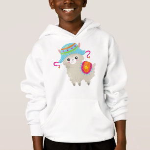 Cute Llama, Little Llama, Alpaca, Llama With Hat
