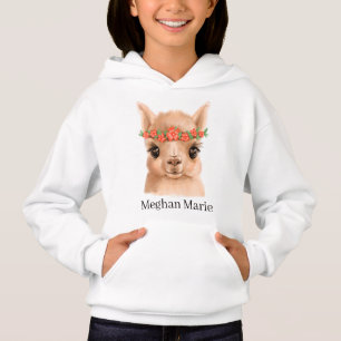 cute llama lover add name