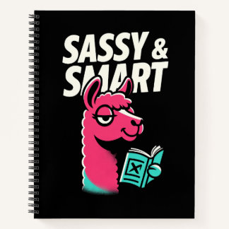 Cute Llama Reading Book