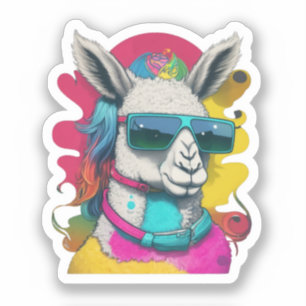 Cute Llama Sticker