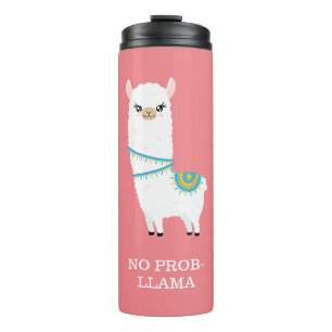 Cute Llama Thermal Tumbler