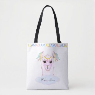 Cute Llama Tote Bag