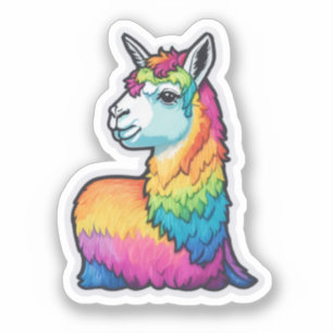 Cute Llamas Sticker