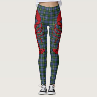 Cute lobster beach Nova Scotia leggings