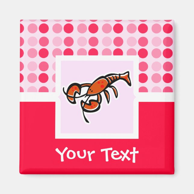 Cute Lobster Magnet (Front)