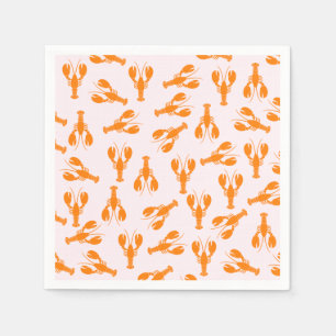Cute Lobster Paper Napkins
