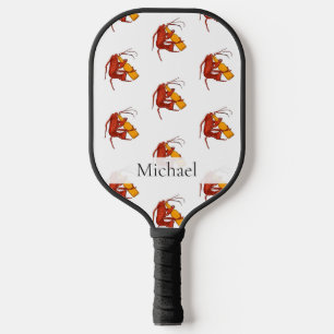 Cute Lobster Seafood Personalised Retirement Pickleball Paddle