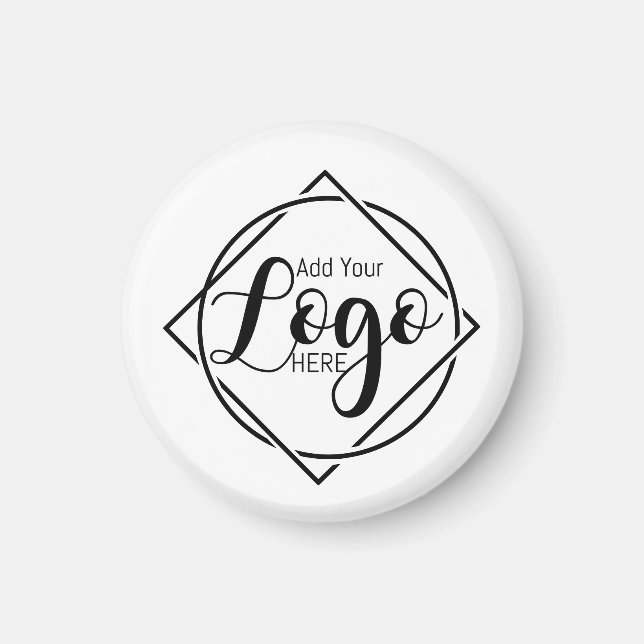 Cute Logo Custom Business Magnet | Personalised Bu (Front)