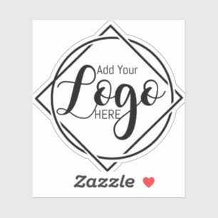 Cute Logo Custom Business Sticker Personalised