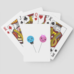 Cute Lollipops Playing Cards