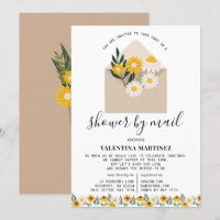 Cute Long Distance Spring Floral Baby Shower