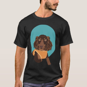 Cute Long Haired Dachshund T-Shirt